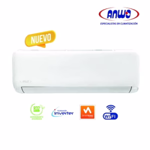 AIRE ACONDICIONADO SPLIT MURO ECOFLOW 12.000 BTUH INVERTER R32